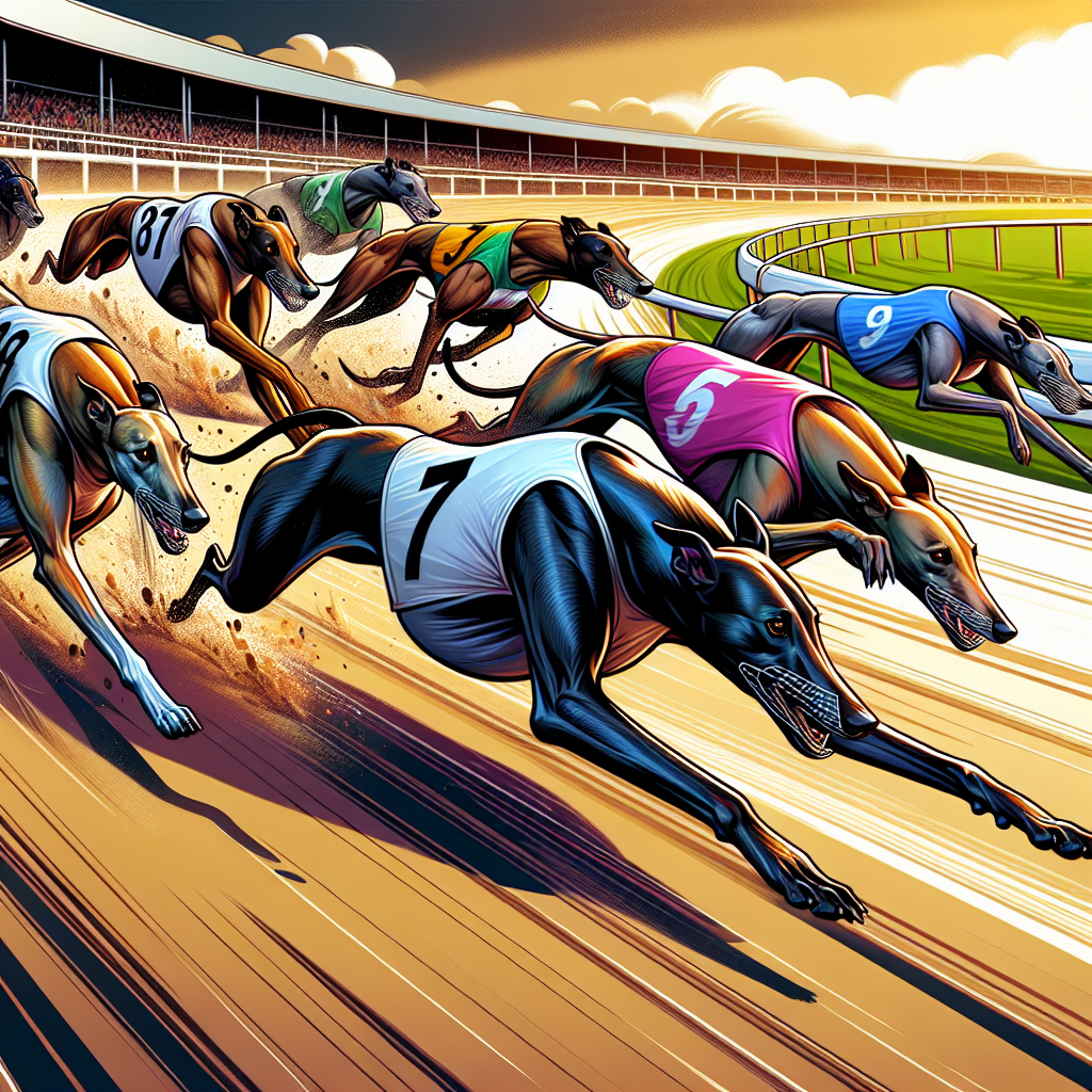 Dynamic Odds Surge in 520-Meter Greyhound Racing Spectacle